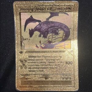 Gold Reptile Card